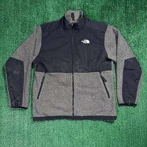 Mens Denali Grey The North Face Fleece Jacket Medium